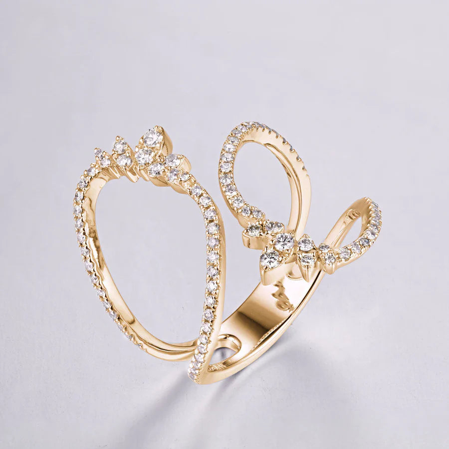 Dancing Ribbon Ring